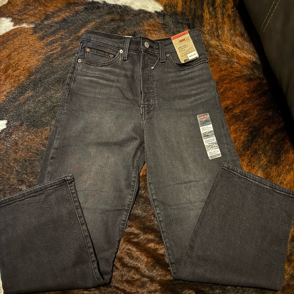 Levi's Dark Gray Straight Men's Jeans